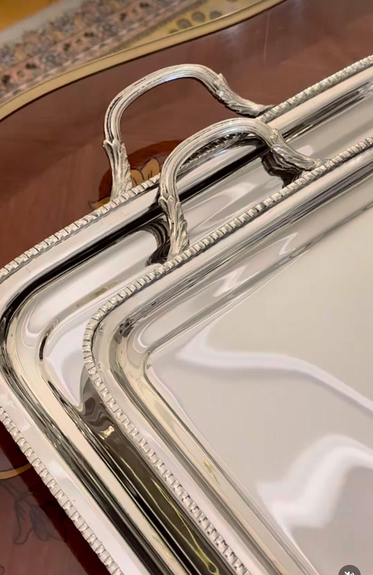 Simple braid rectangle tray