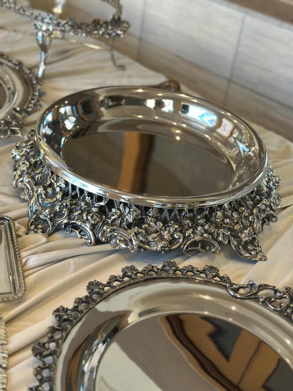 French Ornamented Serving Dish