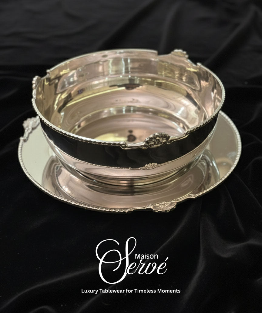 Bowl + its plate