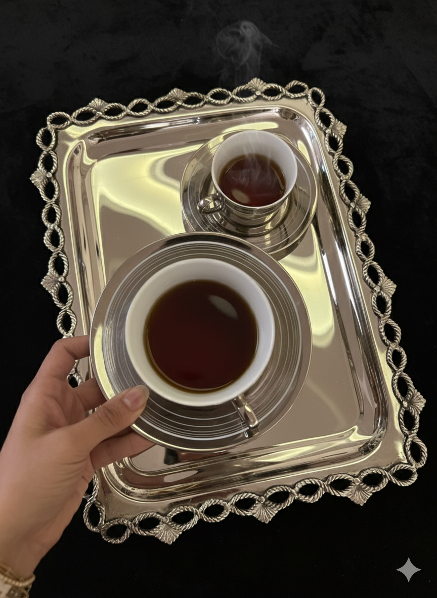 robe rectangular tray without Hands