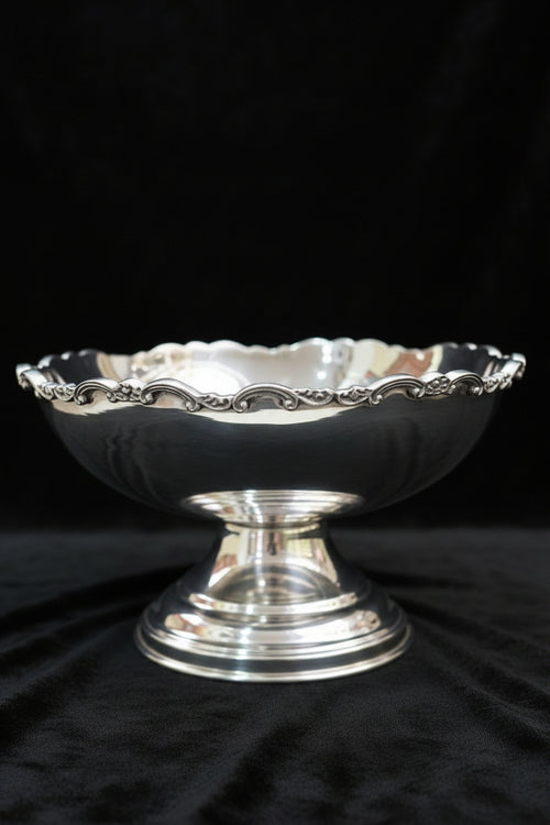 bowl with high stand