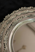 French FLORAL ROUND TRAYS