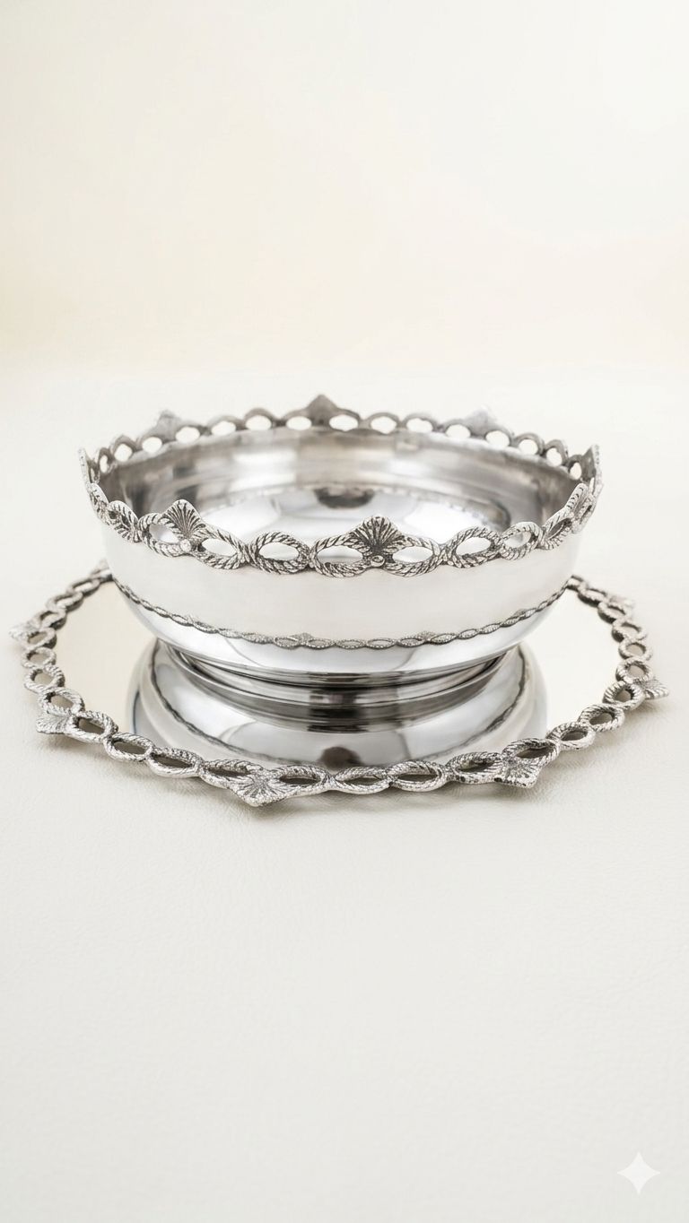 Bowl + its plate