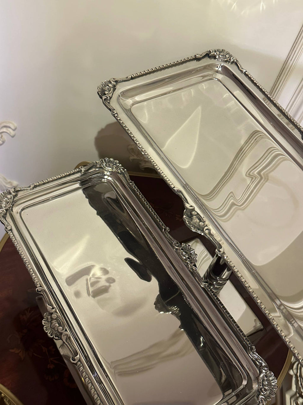 High Stand rectangular trays